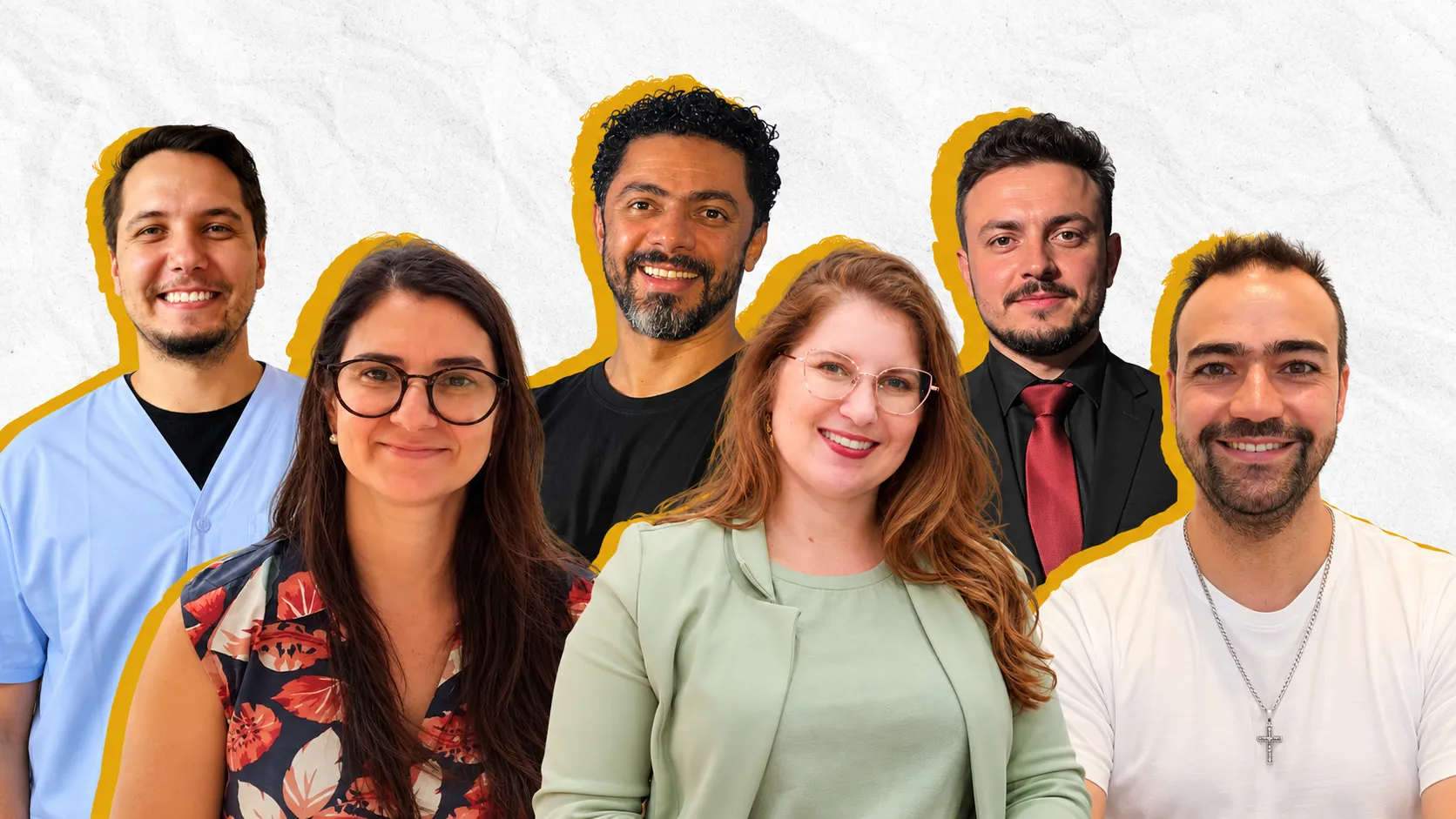 Os seis professores do Turbo ENEM
